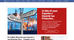 Desktop Screenshot of comercioyaduanas.com.mx